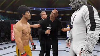 Bruce Lee vs. Karate Anime - EA Sports UFC 4 - Epic Fight 🔥🐲