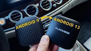 Беспроводной CarPlay Android 13 AI Box [4G] UX999Ultra 8GB/128GB Car Play & Android Box Вашего Авто