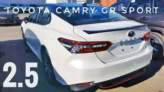 2021 ТОЙОТА КАМРИ ГР СПОРТ 2.5 ОБЗОР TOYOTA CAMRY GR SPORT