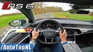 2020 Audi RS6 C8 Avant POV Test Drive by AutoTopNL