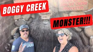 Boggy Creek Monster, Fouke, Arkansas // Full-Time RV Life // #travel #rvlife #fulltimerv #monster