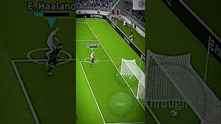Opponent Goalkeeper Tired To Troll Haaland 😈🥶|| Efootball 24 Mobile || #shorts #efootball #pes