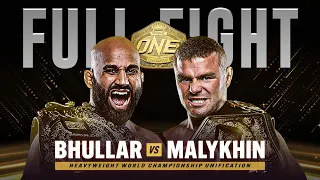 ARJAN BHULLAR VS ANATOLY MALYKHIN ( ONE Championship )