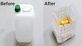 Brilliant Idea From Plastic Cans | Don't Throw Away Empty Cans .........