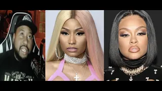 DJ Akademiks Reacts to Nicki Minaj & Latto Messages & Dissing Eachother On Twitter