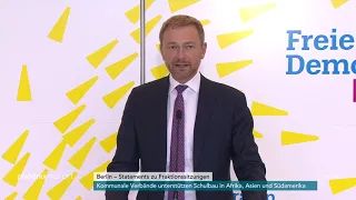 Statement von Christian Lindner zur Fraktionssitzung der FDP am 06.11.18