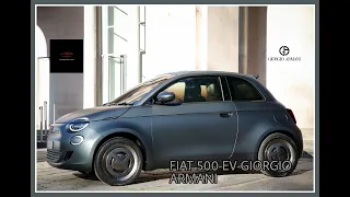 GIORGIO ARMANI FIAT 500 LA PRIMA EV