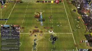 Blood Bowl 2. RUBBL. Vampire - Dwarfs. Season 14-2.