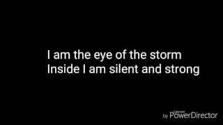 Watt White - Eye of the Storm - Lyrics