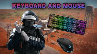 So I played keyboard and mouse on R6 for the first time...