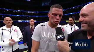 UFC 241: Нэйт Диаз - Слова после боя