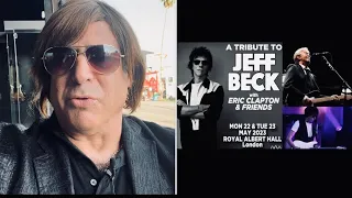 The Jeff Beck Tribute Concert Opening Vlog