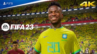 FIFA 23 - Brasil vs Portugal - World Cup Final 2022 | PS5™ Gameplay [4K]