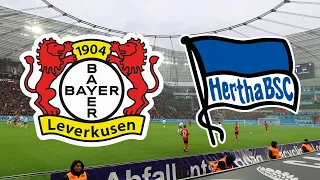 Bayer 04 Leverkusen - Hertha BSC [Saison 2022/2023] | Impressionen