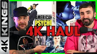 4K BLU-RAY HAUL | UNBOXING BASIC INSTINCT 4K, AMERICAN PSYCHO 4K, NEVERENDING STORY 4K & MORE!