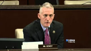 Rep. Trey Gowdy (R-SC) questions State Department on Benghazi (C-SPAN)