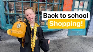 Back to School SHOPPING... For HOGWARTS!😍