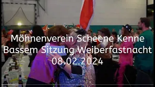 08.02.2024 Bassenheim Möhnenverein Scheene Kenne Sitzung - De Fruende