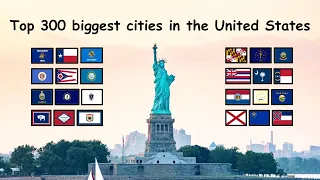 TOP 300 BIGGEST CITIES IN THE UNITED STATES 🇺🇸