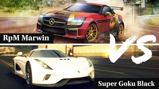 KOENIGSEGG REGERA vs Mercedes-Benz SLK 55 AMG SE - Azure Coast | Asphalt 8