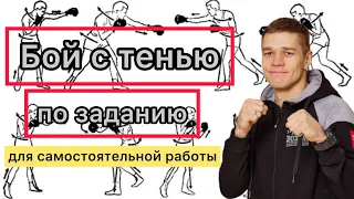 Бой с тенью по заданию | Для самостоятельной работы.