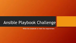 Ansible Tutorial | Ansible Playbook Challenge #1 | Tech Arkit
