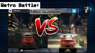 Need For Speed Underground PS2 VS Xbox