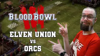 Only the best pass plays for this elf team - Blood Bowl 3