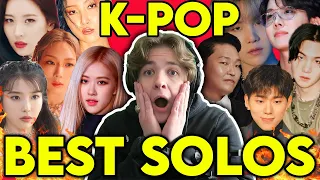 NON K-POP Fan Reacts to Top 10 KPOP SOLOS of Each Year - [2013 - 2021]