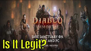 Diablo Immortal - Hype Impressions/Is It Legit?/LVL 20+ Gameplay/Review & Dungeon Gameplay