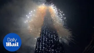 Russia rings in 2019 with dazzling New Year's fireworks over Moscow