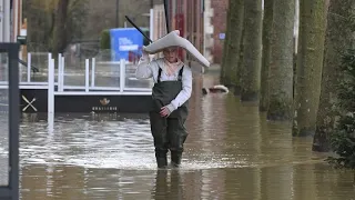 Очередные наводнения во французском Па-де-Кале