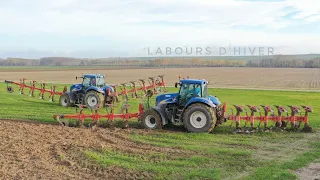 🇫🇷 TEAM NEW HOLLAND AUX LABOURS D'HIVER 2020 😱