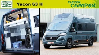 Yucon 63 H:  Variabler Hochdachcamper mit Hubbett. Kann er überzeugen? - Test/Review | Clever Campen