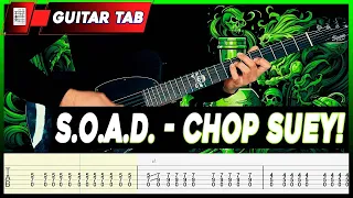 【SYSTEM OF A DOWN】[ Chop Suey! ] cover by Masuka | LESSON | GUITAR TAB #remake