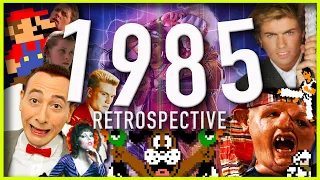 The Year is 1985 - Super Mario - Back To The Future - The Goonies - Rocky - Kung Fu - Pee Wee