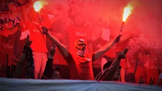 Wisla Krakow 1-1 Lech Poznan/ Pyro Show/ Choreography/