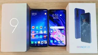 XIAOMI MI9 VS HONOR 20 - БОЛЬШОЕ СРАВНЕНИЕ! ЧТО ВЫБРАТЬ?