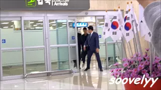 141119 김수현 김포공항 입국 / gimpo airport