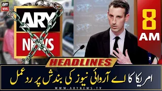 ARY News | Prime Time Headlines | 8 AM | 8th March 2023