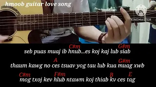 dang Thao / ywj koj siab guitar chords by beer Yang