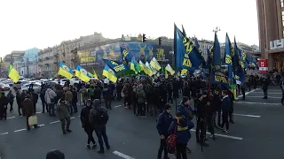 LIVE|  Нац.Корпус перекрив Хрещатик