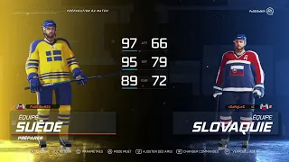 Sweden vs Slovakia      Semi Finals      NHL 20