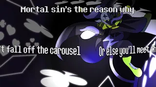 Deltarune the (not) Musical - JEVIL - THE WORLD REVOLVING (EPILEPSY WARNING) 12 Hours