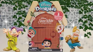 EXCLUSIVE DISNEY DOORABLES SNOW WHITE COLLECTION PEEK UNBOXING!