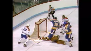 1979 11 29 Guy Lafleur scores his 21st goal of the Season St Louis Blues