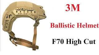 3M Ballistic Helmet F70 High Cut (Russian / English subtitles)