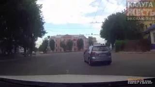 ДТП Калуга Ленина Луначарского с правого ряда налево)