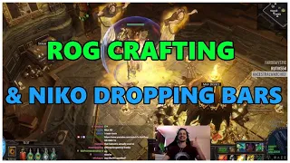 [PoE] Stream Highlights #508 - Rog crafting (& Niko "rap")