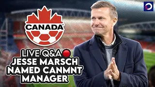 LIVE Q&A: Jesse Marsch named CanMNT head coach